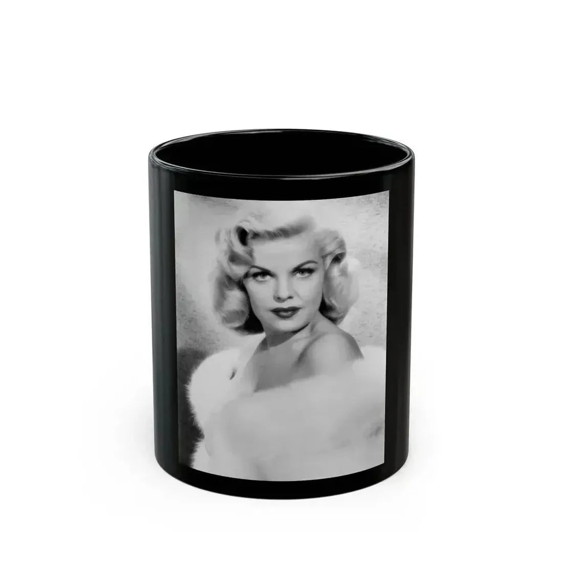 Cleo Moore #171 (Vintage Female Icon) Black Coffee Mug 11oz - Go Mug Yourself