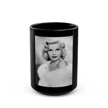 Cleo Moore #171 (Vintage Female Icon) Black Coffee Mug 15oz - Go Mug Yourself