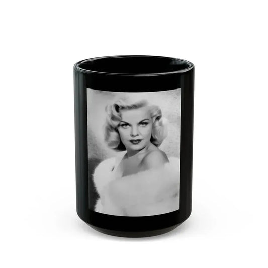 Cleo Moore #171 (Vintage Female Icon) Black Coffee Mug 15oz - Go Mug Yourself