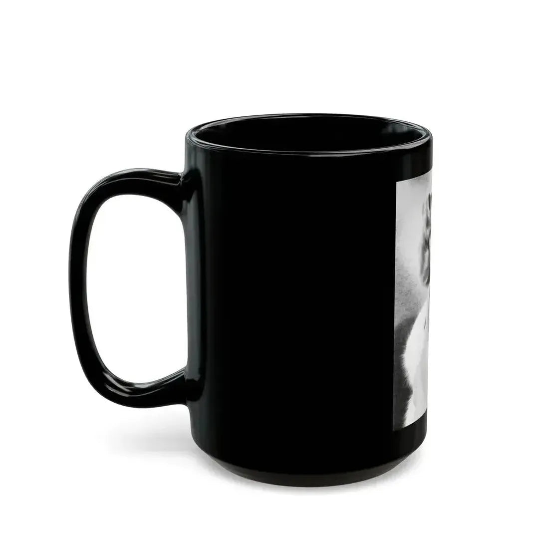 Cleo Moore #171 (Vintage Female Icon) Black Coffee Mug - Go Mug Yourself