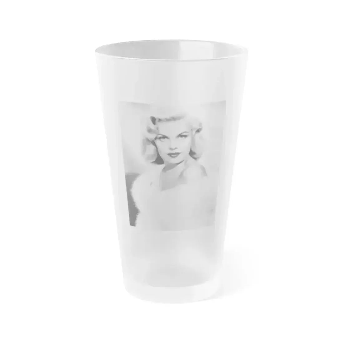 Cleo Moore #171 (Vintage Female Icon) Frosted Pint Glass 16oz 16oz Frosted - Go Mug Yourself