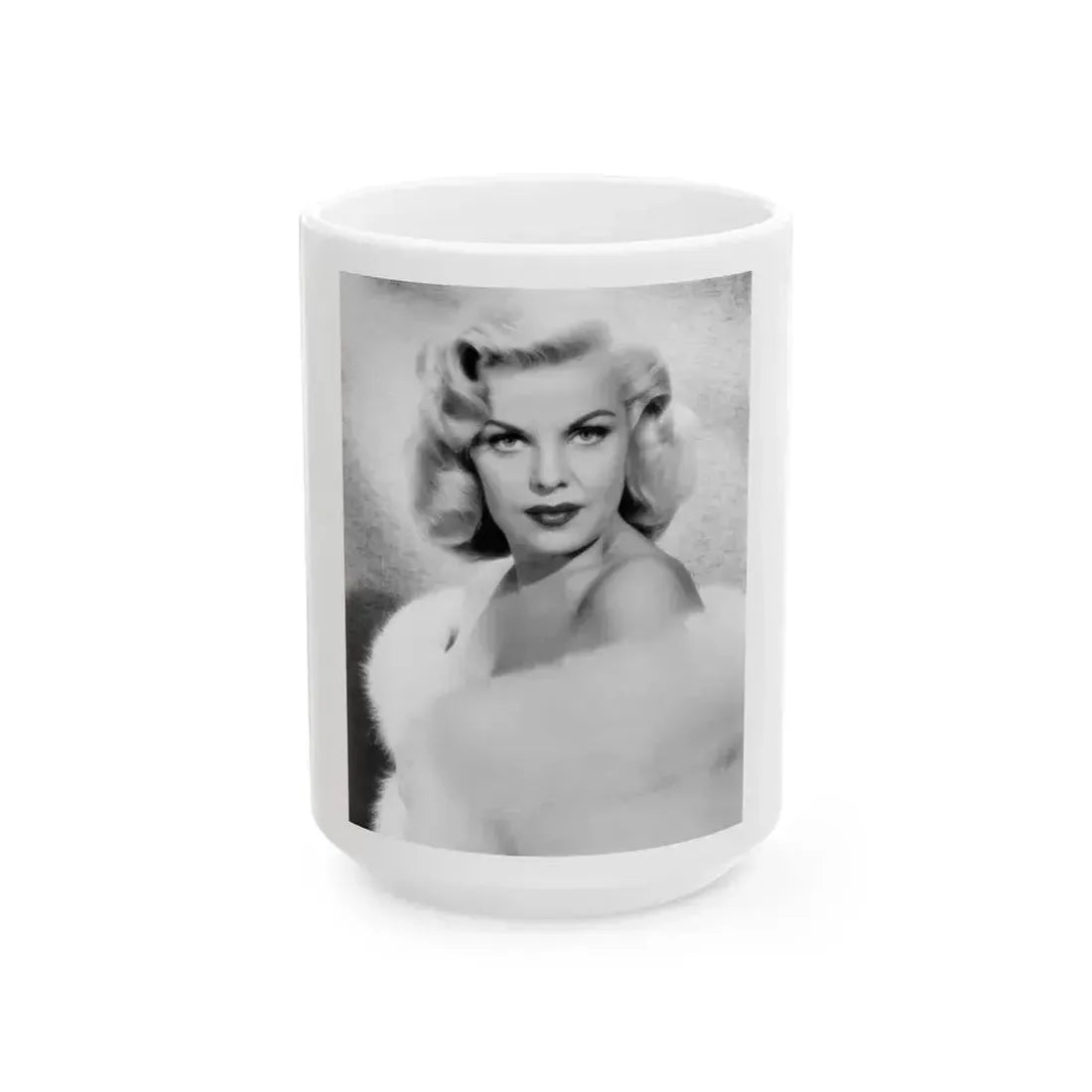 Cleo Moore #171 (Vintage Female Icon) White Coffee Mug 15oz - Go Mug Yourself