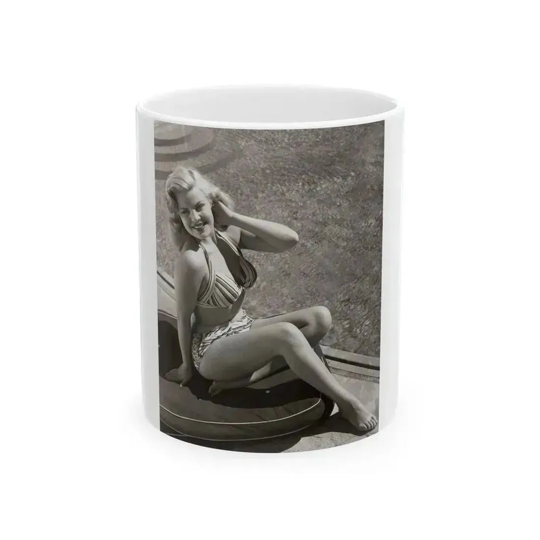 Cleo Moore #172 (Vintage Female Icon) White Coffee Mug 11oz - Go Mug Yourself