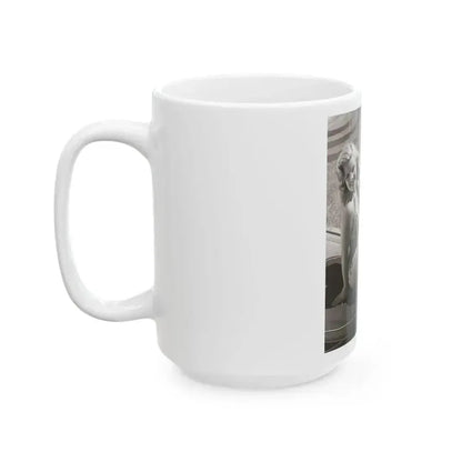 Cleo Moore #172 (Vintage Female Icon) White Coffee Mug - Go Mug Yourself