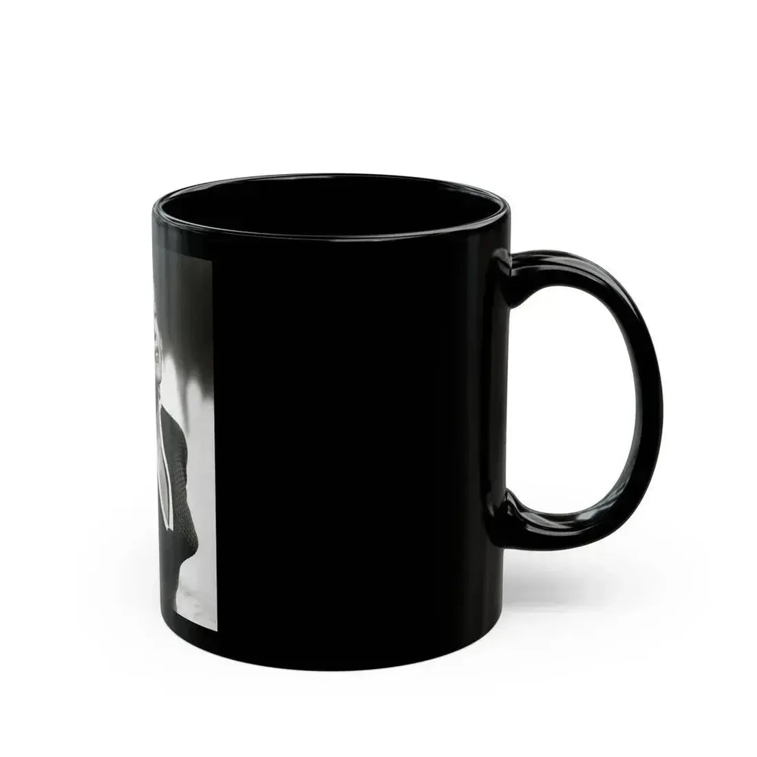 Cleo Moore #173 (Vintage Female Icon) Black Coffee Mug - Go Mug Yourself