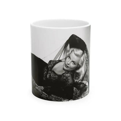 Cleo Moore #174 (Vintage Female Icon) White Coffee Mug 11oz - Go Mug Yourself