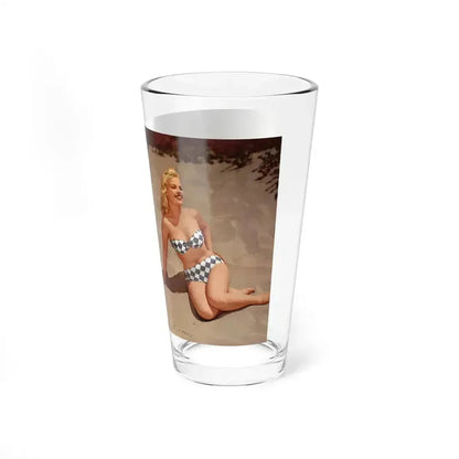 Cleo Moore #177 - Modern Screen Pin-Ups Magazine Issue #1 (Vintage Female Icon) Pint Glass 16oz - Go Mug Yourself