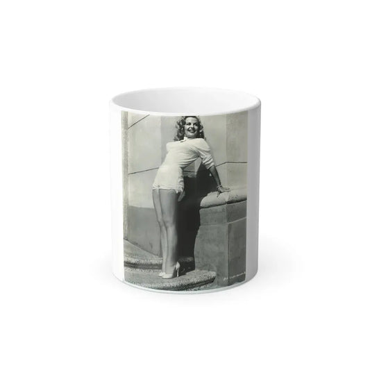 Cleo Moore #178 (Vintage Female Icon) Color Changing Coffee Mug 11oz - Go Mug Yourself