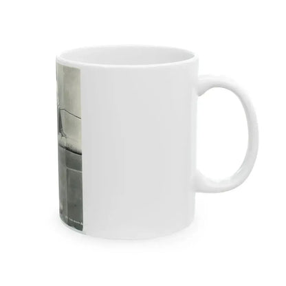 Cleo Moore #178 (Vintage Female Icon) White Coffee Mug - Go Mug Yourself