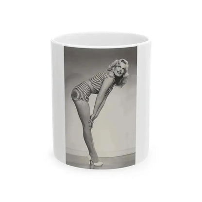 Cleo Moore #189 (Vintage Female Icon) White Coffee Mug 11oz - Go Mug Yourself