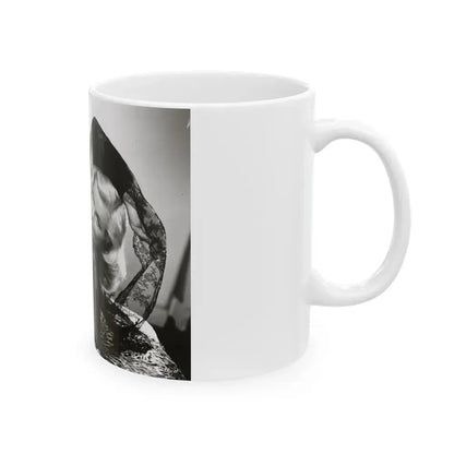 Cleo Moore #193 (Vintage Female Icon) White Coffee Mug - Go Mug Yourself