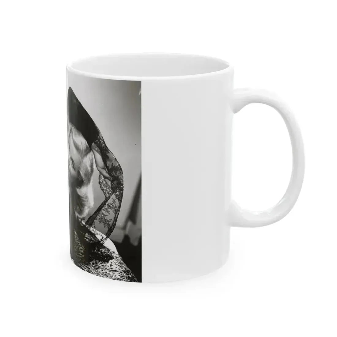 Cleo Moore #193 (Vintage Female Icon) White Coffee Mug - Go Mug Yourself