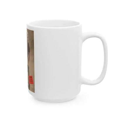 Cleo Moore #29 - Mag. Cover (Vintage Female Icon) White Coffee Mug - Go Mug Yourself