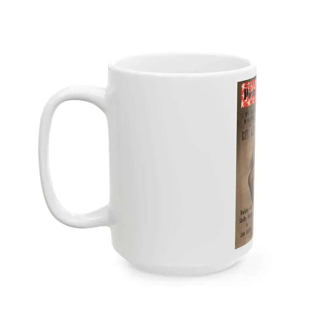 Cleo Moore #29 - Mag. Cover (Vintage Female Icon) White Coffee Mug - Go Mug Yourself