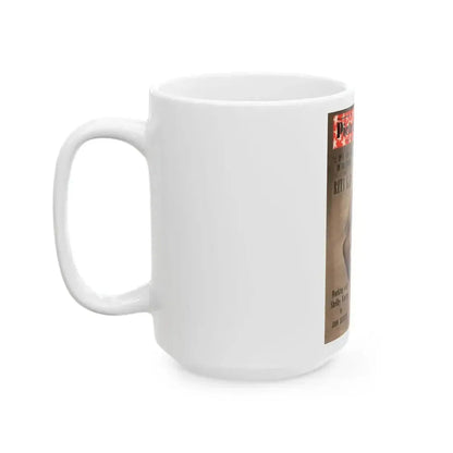 Cleo Moore #29 - Mag. Cover (Vintage Female Icon) White Coffee Mug - Go Mug Yourself