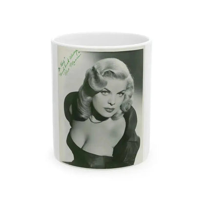 Cleo Moore #38 (Vintage Female Icon) White Coffee Mug 11oz - Go Mug Yourself