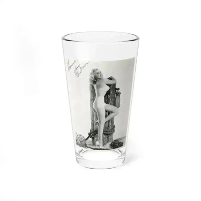 Cleo Moore #39 (Vintage Female Icon) Pint Glass 16oz 16oz - Go Mug Yourself