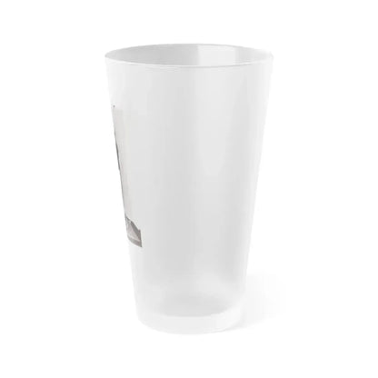 Cleo Moore #56 (Vintage Female Icon) Frosted Pint Glass 16oz - Go Mug Yourself