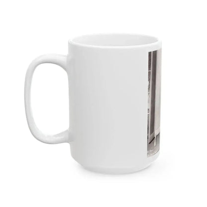 Cleo Moore #56 (Vintage Female Icon) White Coffee Mug - Go Mug Yourself