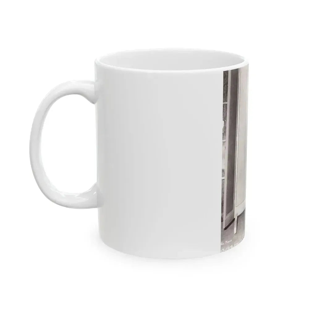 Cleo Moore #56 (Vintage Female Icon) White Coffee Mug - Go Mug Yourself