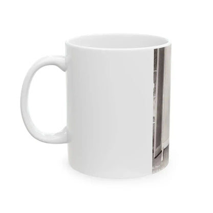 Cleo Moore #56 (Vintage Female Icon) White Coffee Mug - Go Mug Yourself