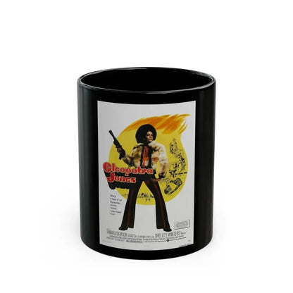 CLEOPATRA JONES 1973 Movie Poster - Black Coffee Mug 11oz - Go Mug Yourself