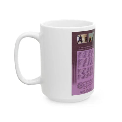 CLEOPATRA JONES PAM GREER (VHS COVER) - White Coffee Mug - Go Mug Yourself