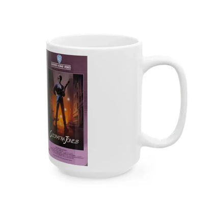 CLEOPATRA JONES PAM GREER (VHS COVER) - White Coffee Mug - Go Mug Yourself