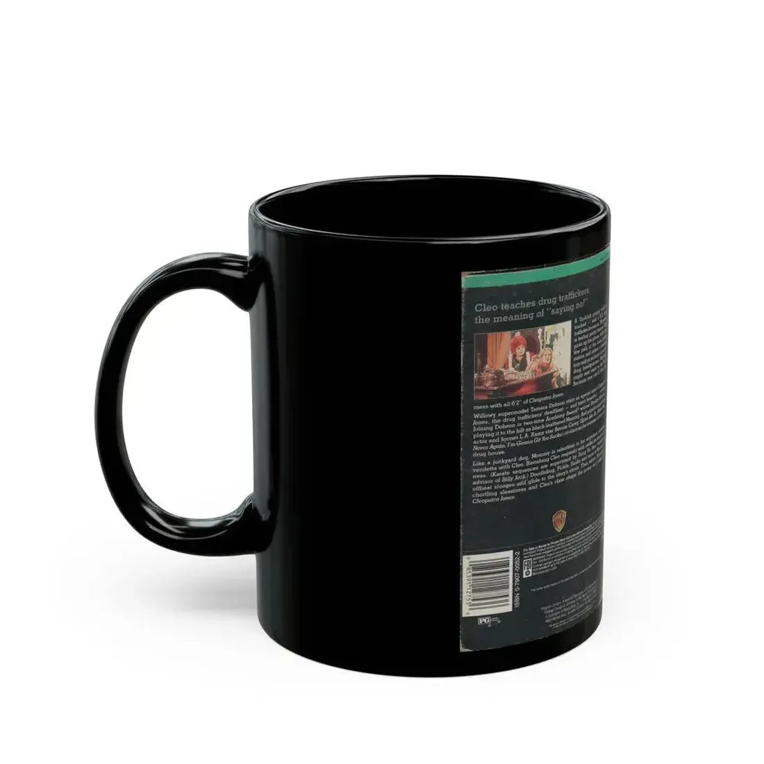CLEOPATRA JONES (VHS COVER) - Black Coffee Mug - Go Mug Yourself