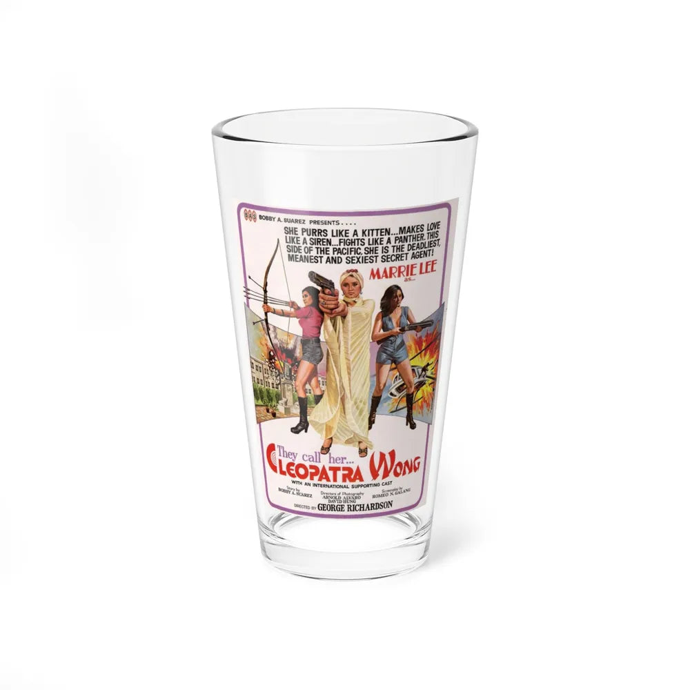 CLEOPATRA WONG 1978 Movie Poster - Pint Glass 16oz-16oz-Go Mug Yourself