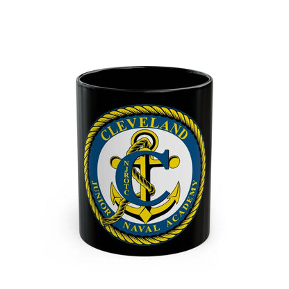 Cleveland Junior Naval Academy (U.S. Navy) Black Coffee Mug-11oz-Go Mug Yourself