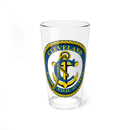 Cleveland Junior Naval Academy (U.S. Navy) Pint Glass 16oz-16oz-Go Mug Yourself