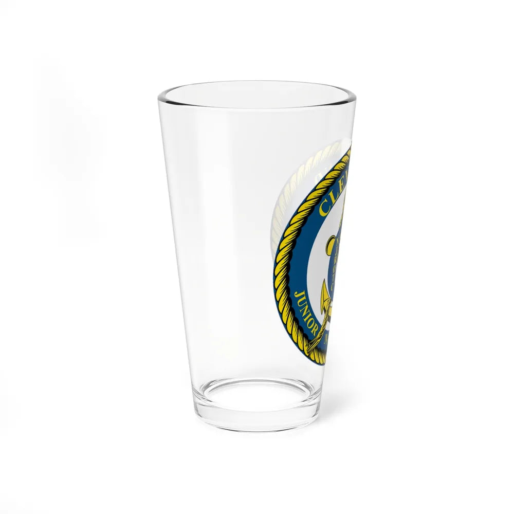 Cleveland Junior Naval Academy (U.S. Navy) Pint Glass 16oz-Go Mug Yourself