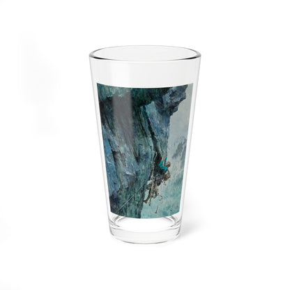 Cliff Hanger - Pint Glass 16oz-16oz-Go Mug Yourself