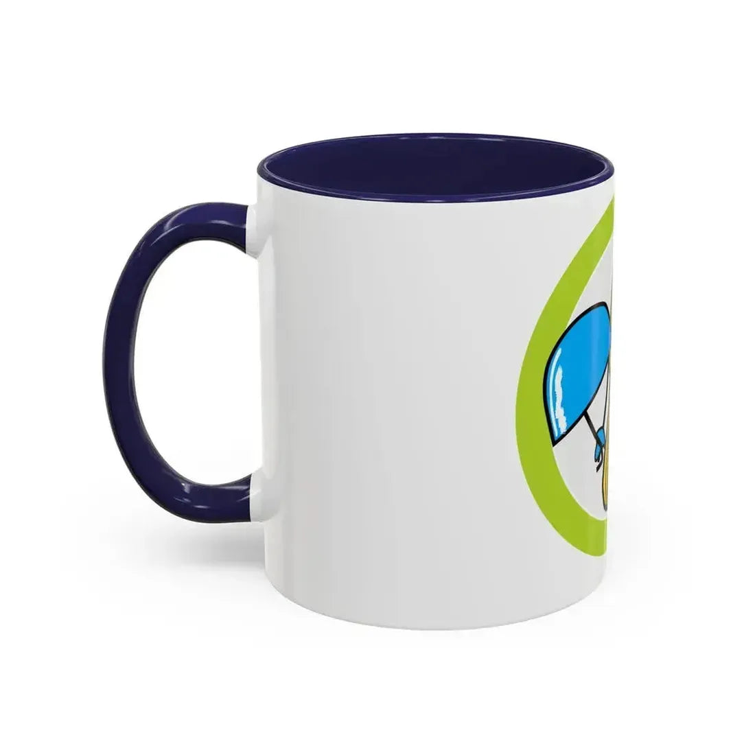 Climbing (Boy Scout Merit Badge) Accent Coffee Mug - Go Mug Yourself