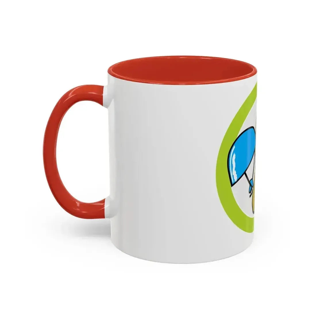 Climbing (Boy Scout Merit Badge) Accent Coffee Mug - Go Mug Yourself