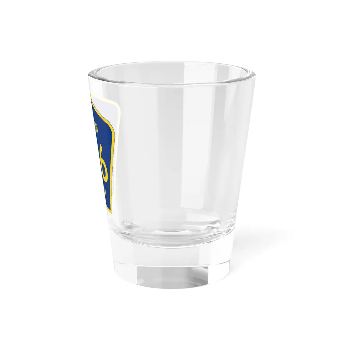 Clinton County Z36 (Iowa) (Road Sign) Shot Glass 1.5oz - Go Mug Yourself