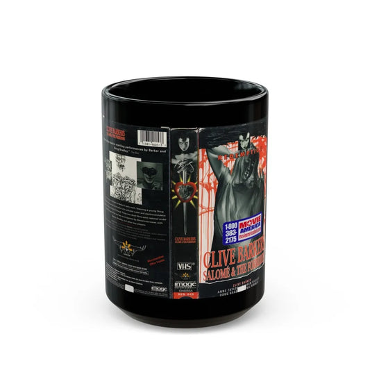 CLIVE BARKERS SALOME AND THE FORBIDDEN (VHS COVER) - Black Coffee Mug-15oz-Go Mug Yourself