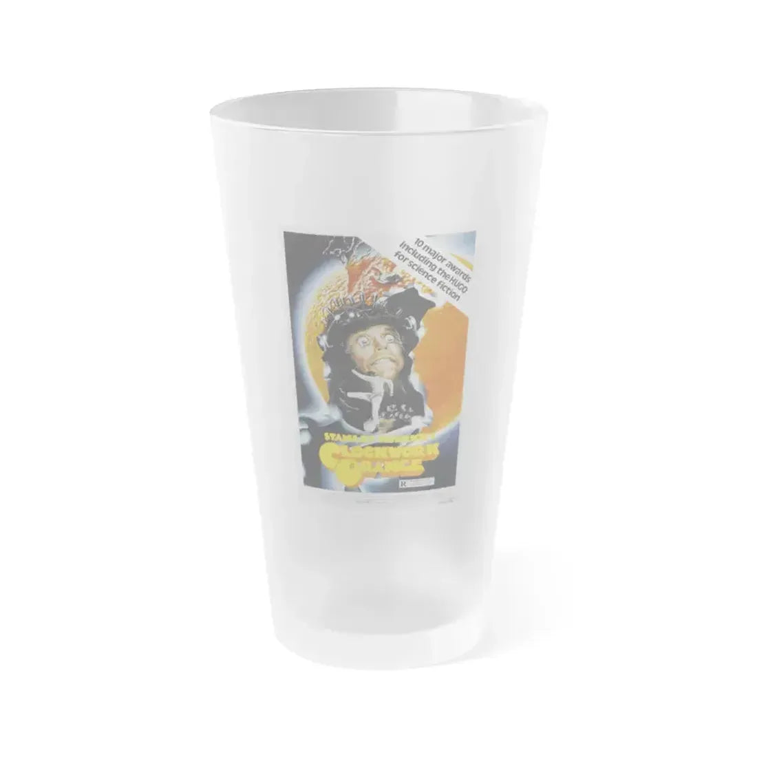 CLOCKWORK ORANGE (2) 1971 Movie Poster - Frosted Pint Glass 16oz 16oz Frosted - Go Mug Yourself