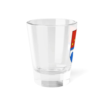 ClosDuDoubs-blazon (Switzerland) (Coat of Arms) Shot Glass 1.5oz - Go Mug Yourself