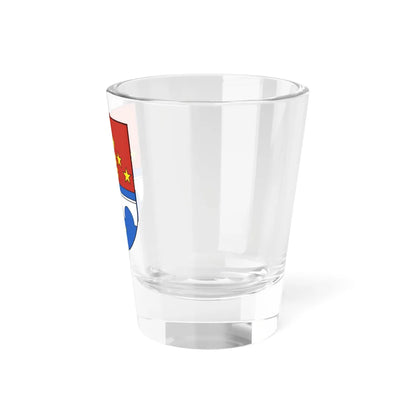 ClosDuDoubs-blazon (Switzerland) (Coat of Arms) Shot Glass 1.5oz - Go Mug Yourself