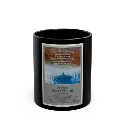 CLOSE ENCOUNTERS OF THE THIRD KIND (SPECIAL EDITION) 1977 Movie Poster - Black Coffee Mug 11oz - Go Mug Yourself