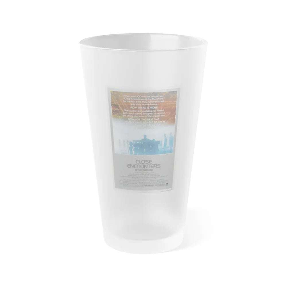 CLOSE ENCOUNTERS OF THE THIRD KIND (SPECIAL EDITION) 1977 Movie Poster - Frosted Pint Glass 16oz-16oz-Frosted-Go Mug Yourself