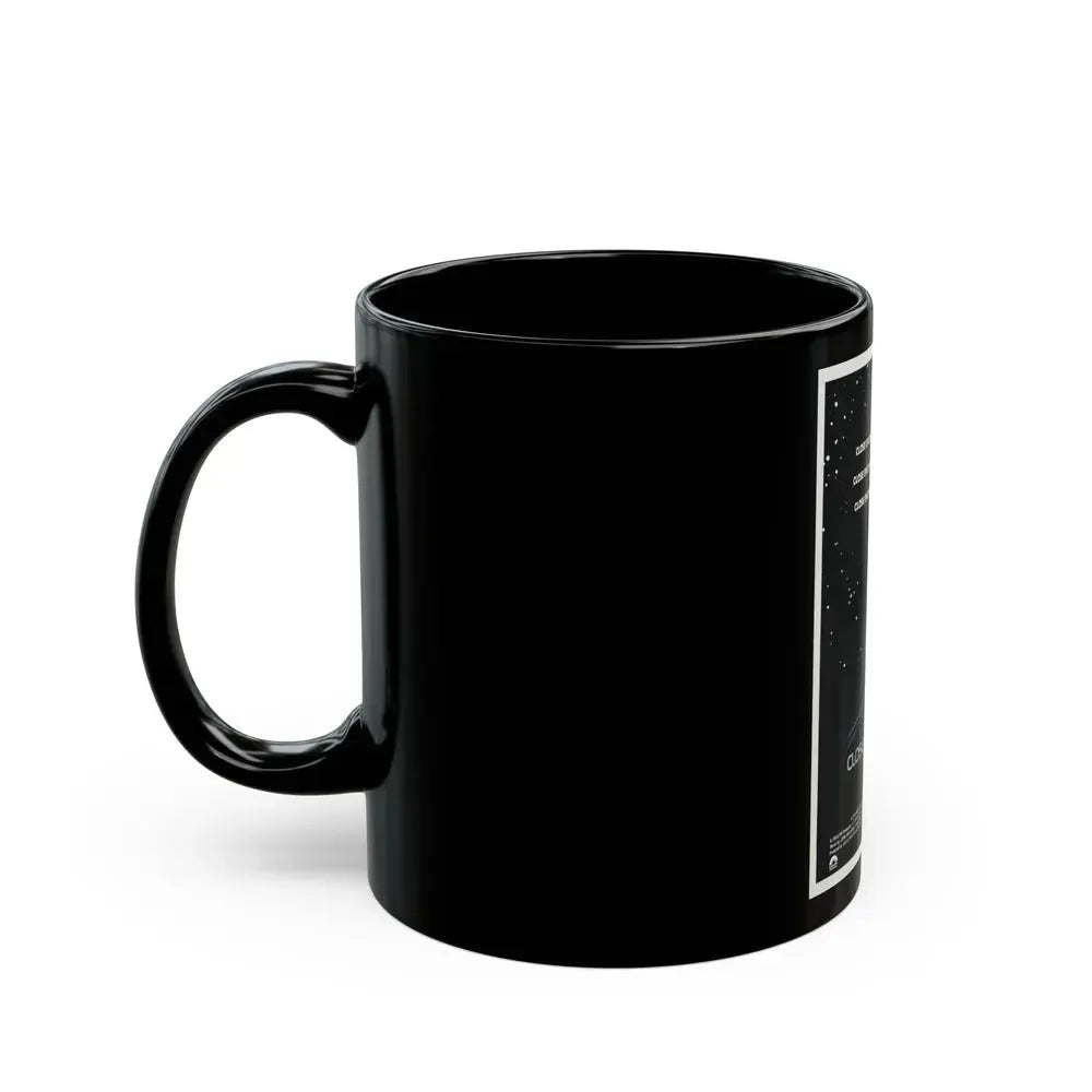 CLOSE ENCOUNTERS OF THE THIRD KIND (teaser) 1977 Movie Poster - Black Coffee Mug - Go Mug Yourself