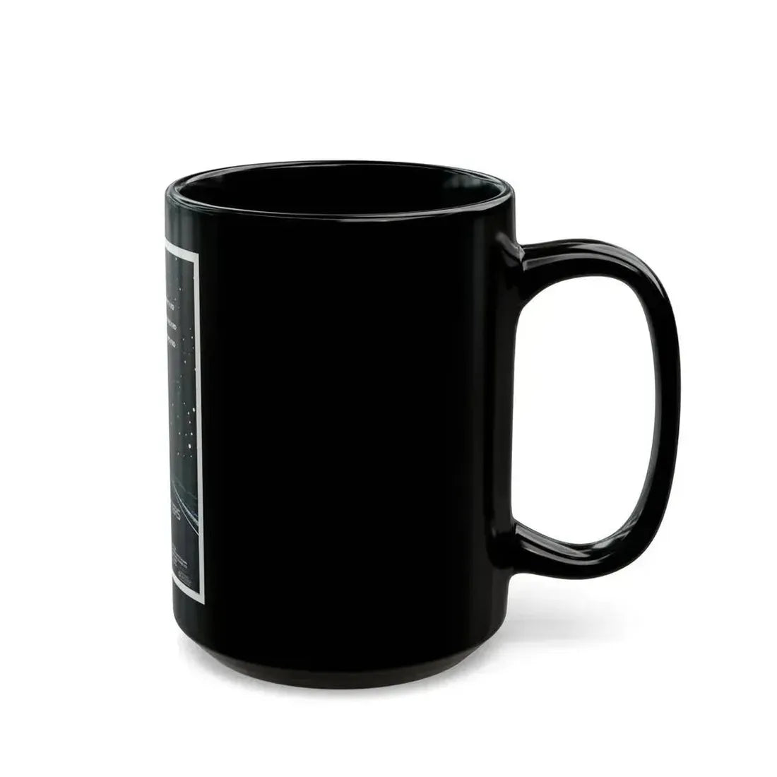 CLOSE ENCOUNTERS OF THE THIRD KIND (teaser) 1977 Movie Poster - Black Coffee Mug - Go Mug Yourself