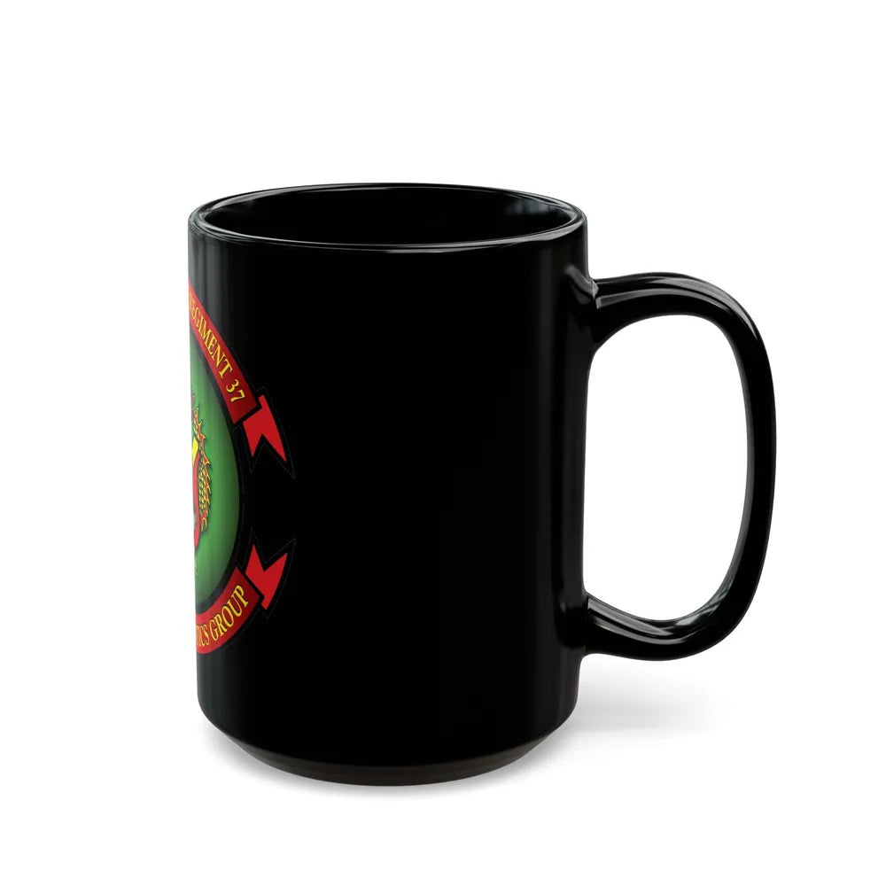 CLR 37 (USMC) Black Coffee Mug-Go Mug Yourself