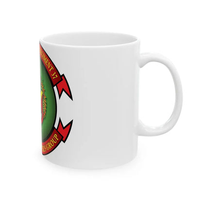 CLR 37 (USMC) White Coffee Mug-Go Mug Yourself