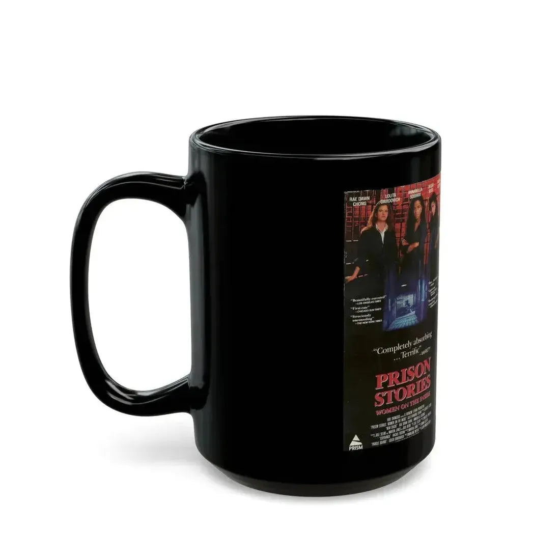 CLUB FED AND PRISON STORIES (VHS COVER) - Black Coffee Mug - Go Mug Yourself