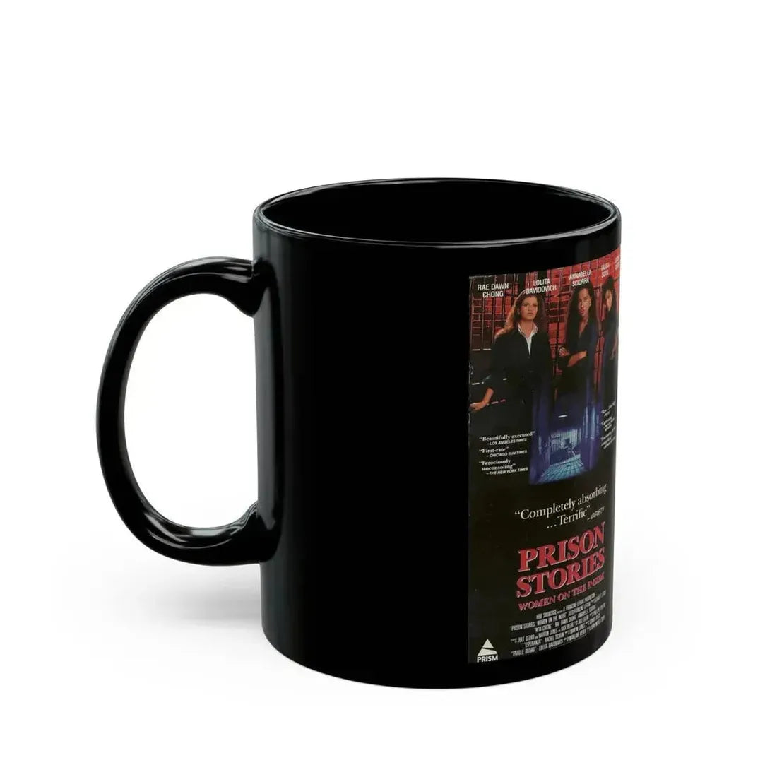CLUB FED AND PRISON STORIES (VHS COVER) - Black Coffee Mug - Go Mug Yourself