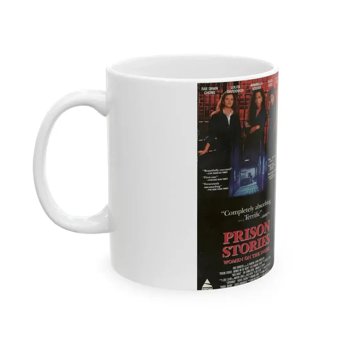 CLUB FED AND PRISON STORIES (VHS COVER) - White Coffee Mug - Go Mug Yourself